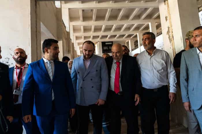 1توقيع مذكرة تفاهم لإعادة تأهيل المستشفى الوطني في الرستن