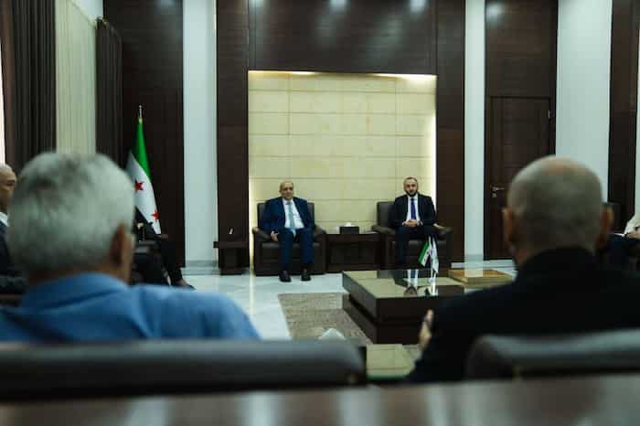 1محافظ حمص يبحث مع وفد من مؤسسة الآغا خان سبل تعزيز التعاون لدعم المجتمع المحلي