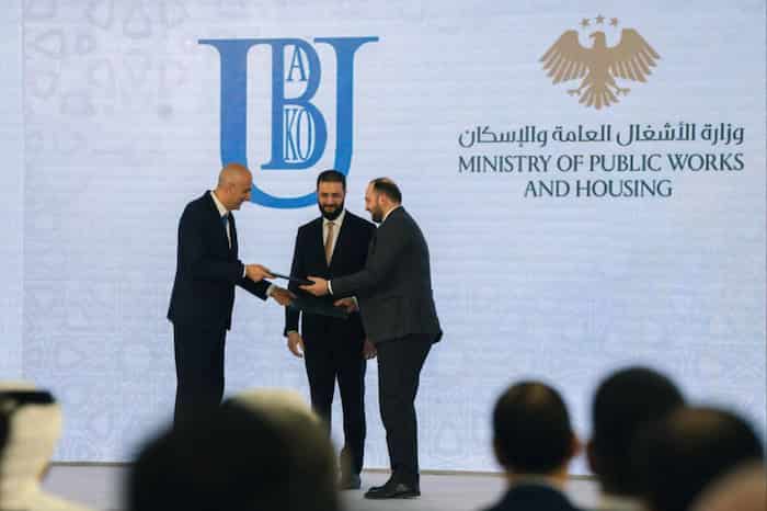 5توقيع مذكرة تفاهم استثمارية مع شركة العمران للتطوير والاستثمار العقاري لتنفيذ مشروع بوليفارد النصر في محافظة حمص