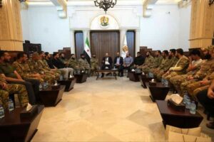 محافظ حمص يبحث مع قيادة الفرقة 52 سبل تعزيز الأمان والاستقرار في المحافظة