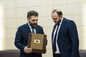 وزير الثقافة يلتقي محافظ حمص