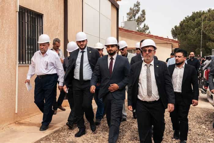 وصول الغاز الأذربيجاني إلى محطة جندر وبدء تشغيلها بحضور معاون وزير الطاقة ومحافظ حمص3