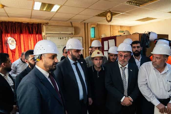 وصول الغاز الأذربيجاني إلى محطة جندر وبدء تشغيلها بحضور معاون وزير الطاقة ومحافظ حمص4