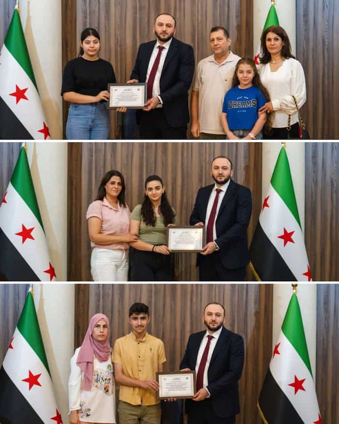 3محافظ حمص يكرم الطلبة الأوائل في شهادة التعليم الأساسي