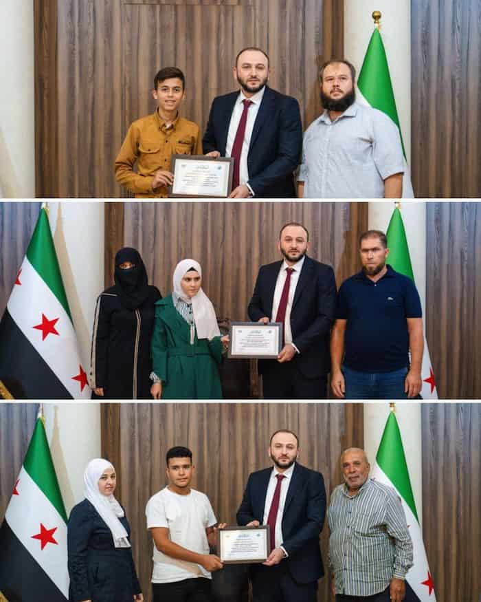 4محافظ حمص يكرم الطلبة الأوائل في شهادة التعليم الأساسي