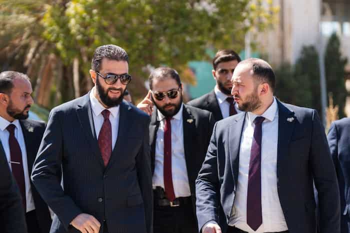 الرئيس الشرع يضع حجر الأساس لمشاريع دار السلام في حمص4