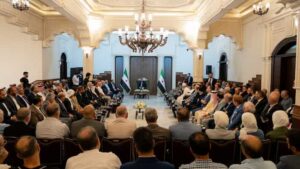 رئيس الجمهورية يضع حجر الأساس لمشروعي IPC وبوليفارد النصر في حمص