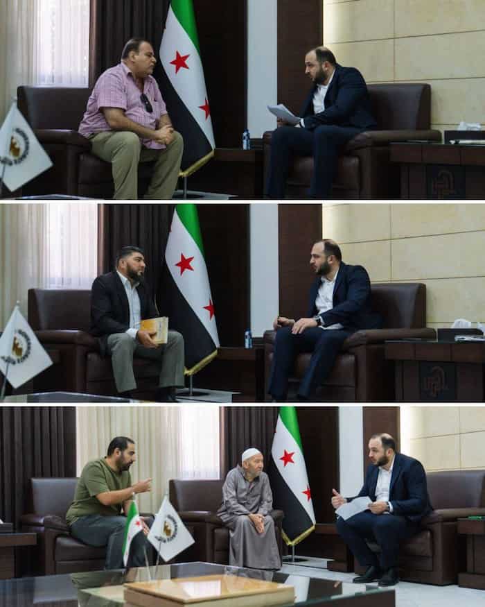 محافظ حمص يلتقي المواطنين في اليوم المخصص1