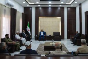 محافظ حمص يلتقي وفداً من الريف الشمالي