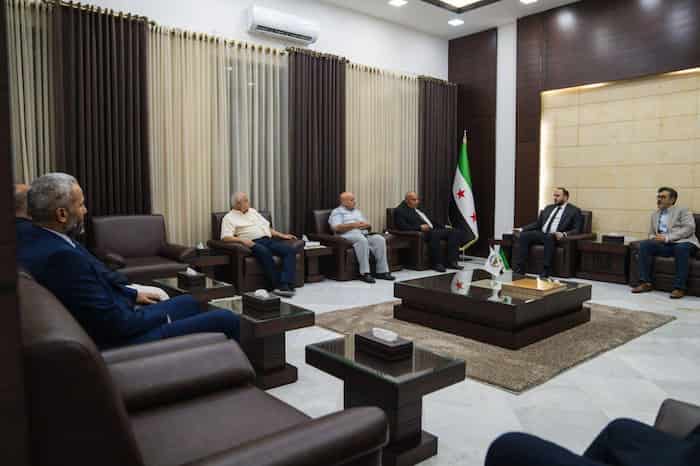 1الاجتماع الأول لأعضاء مجلس مدينة حمص مع المحافظ