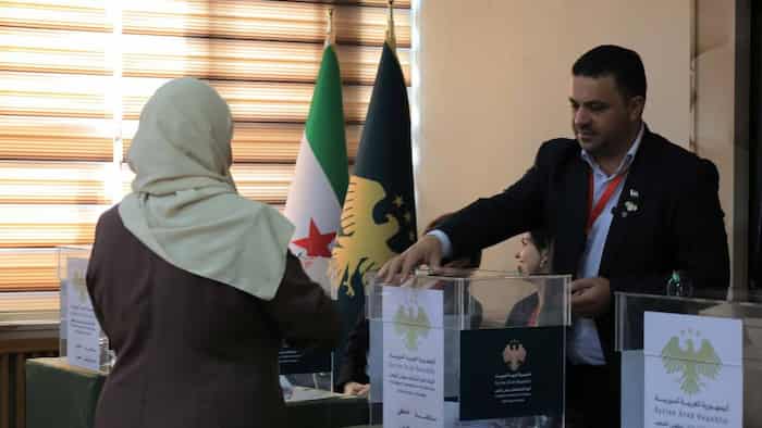 1بدء العملية الانتخابية لمجلس الشعب في حمص