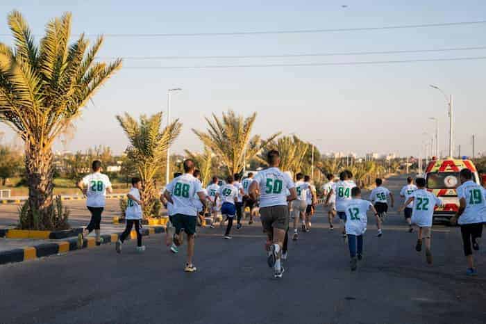 1ماراثون في حمص احتفالاً بيوم السياحة العالمي (1)