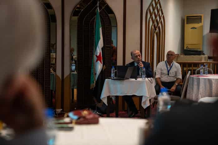 انطلاق ورشة عمل بعنوان إعادة بناء مدينة حمص1