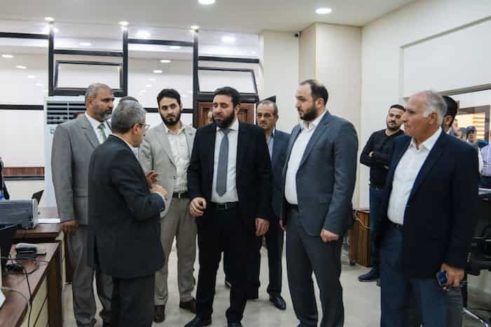 افتتاح المقر الجديد للسجل التجاري في حمص2