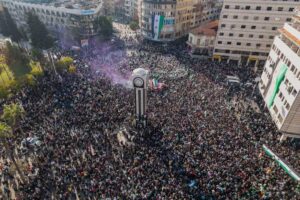 تجمعات شعبية حاشدة في حمص إحياءً لذكرى انطلاق معركة ردع العدوان