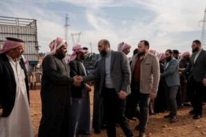 وفد من محافظة حمص يقدم واجب العزاء لذوي ضحايا الجريمة